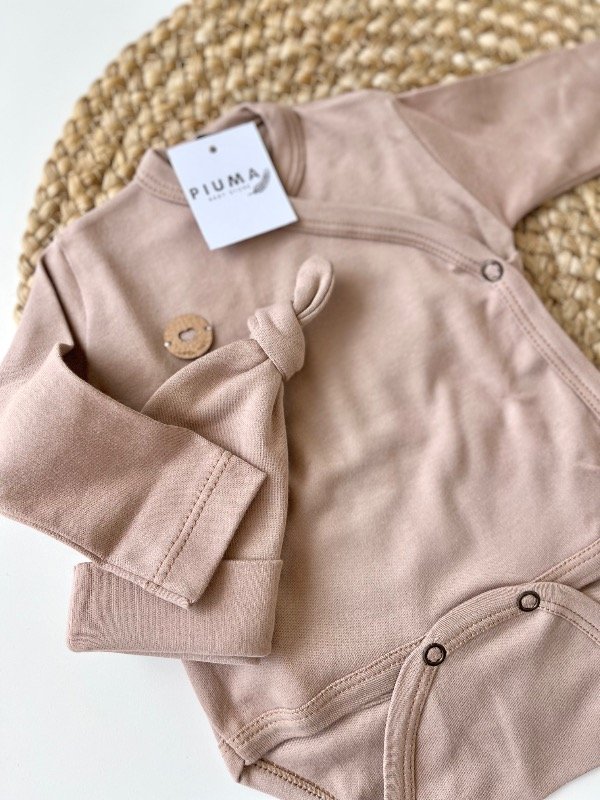 Producto - Ajuar cruzado pima Nougat - 2