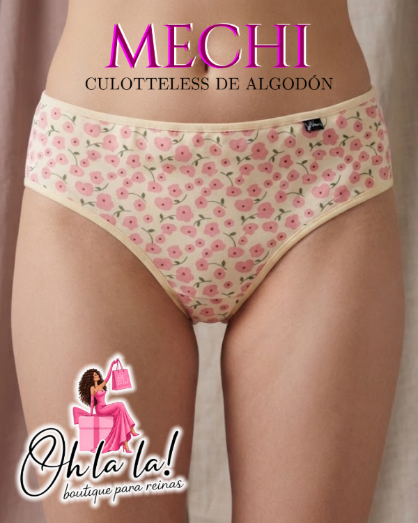 Producto - MECHI CULOTTE LESS estampado flores - 0