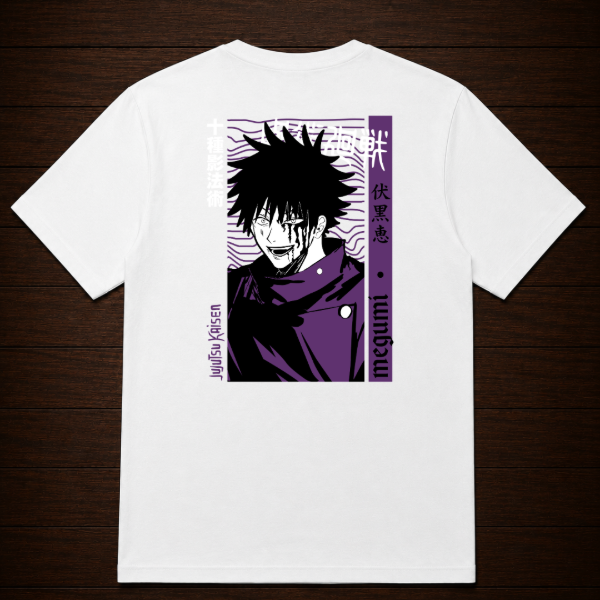 Producto - Remera - Megumi Fushiguro (Jujutsu Kaisen) - 3