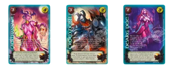 Producto - PREVENTA 3 Relatos de Hijos de Daana - Necromancia + 2 cartas secretas al azar