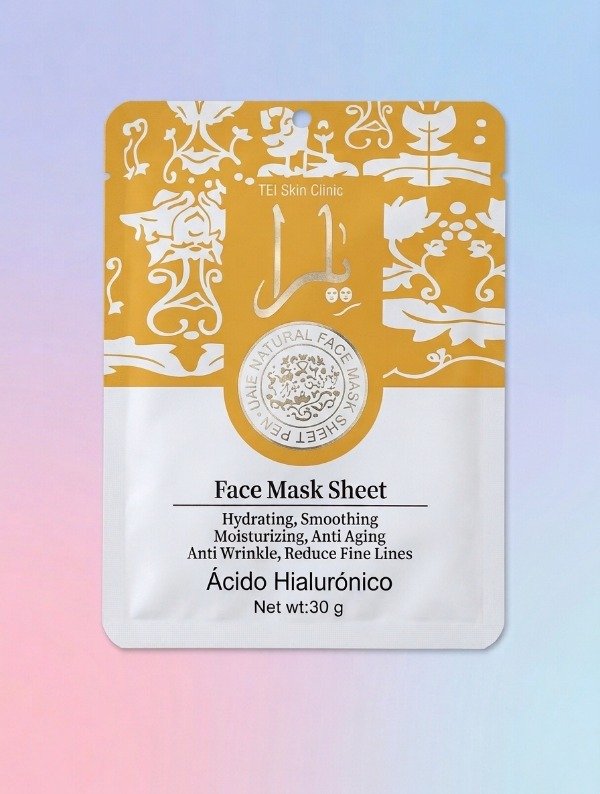 Producto - Mascarilla Facial Árabe - Amarilla - 0