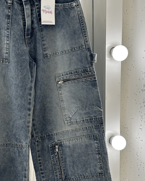 Producto - Jean Multicargo Óxido