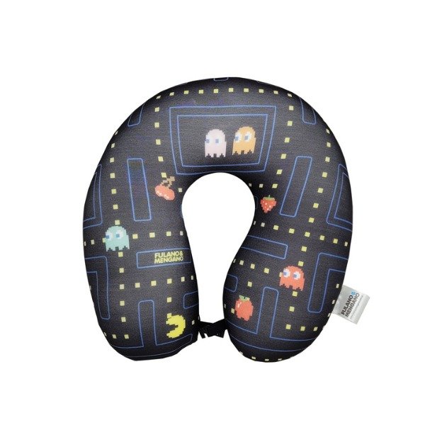 Producto - ALMOHADON CUELLO DE VIAJE - PACMAN