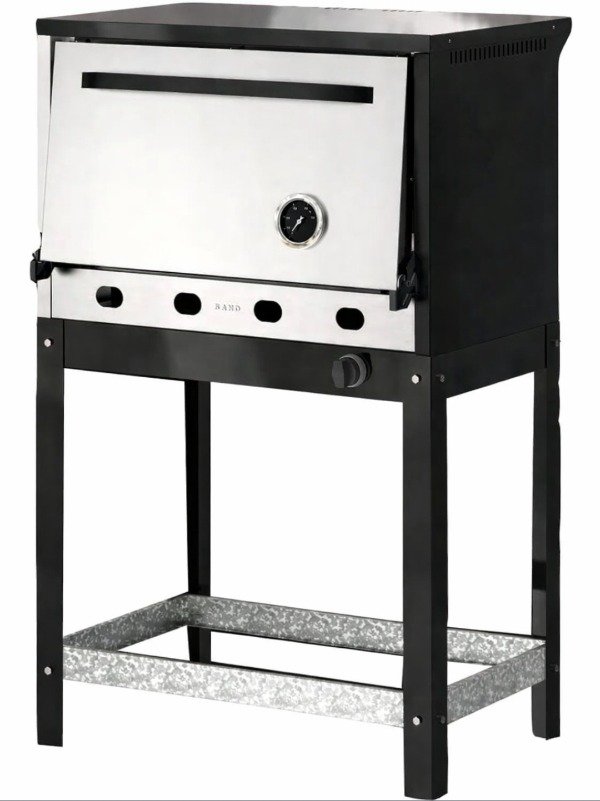 Producto - Horno Pizzero 12 moldes todo Acero Inoxidable Morelli