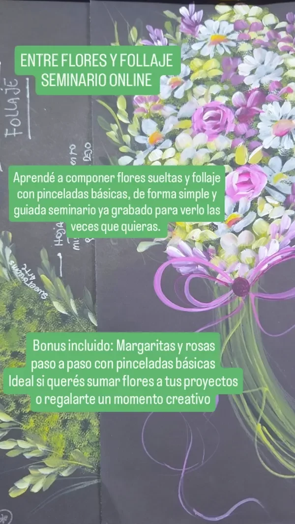 Producto - Entre flores y follaje