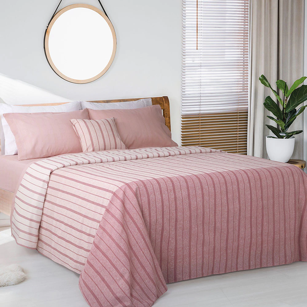 Producto - JUEGO DE SABANAS RITMO CLASICO 2 1/2 132HILOS-ALCOYANA