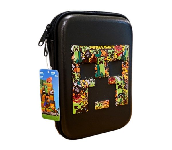 Producto - Cartuchera Minecraft Oficial Un Cierre Con Dos Pisos