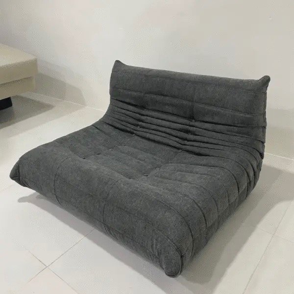 Producto - Sillon Togo 2 cuerpos enterizo en caja gris