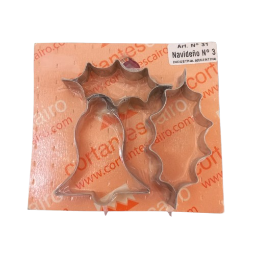 Producto - Set cortantes navideños nro3