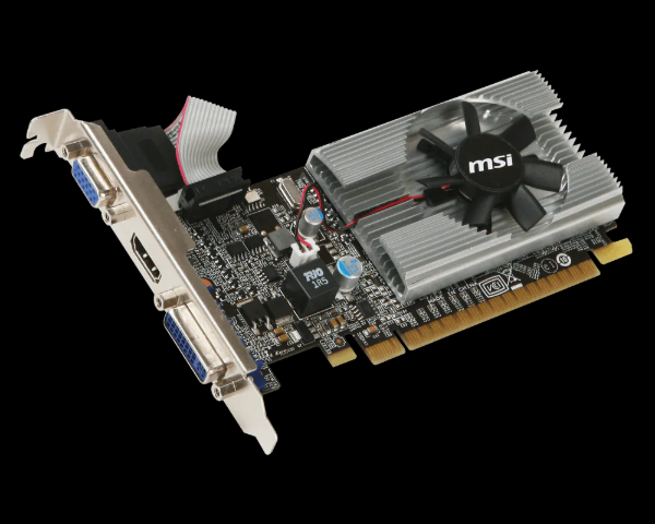 Producto - Placa Pci-E 1gb Nvidia GeForce 210 -ddr3 -64 bits -Msi N210-MD1G/D - 0