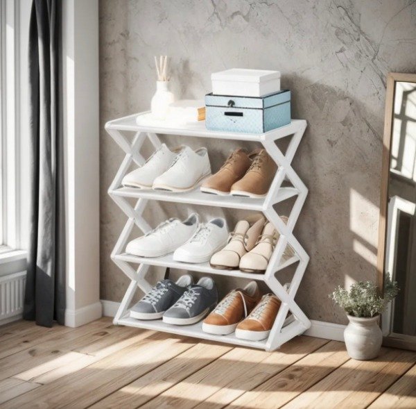 Producto - Zapatero 4 Niveles (49.5 x 42 x 18.5)