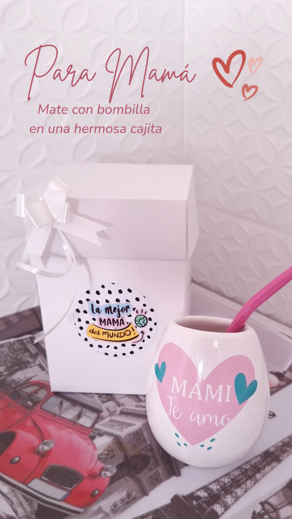 Producto - Mate  "Mami te amo " Regalos para mamá  Día de la madre