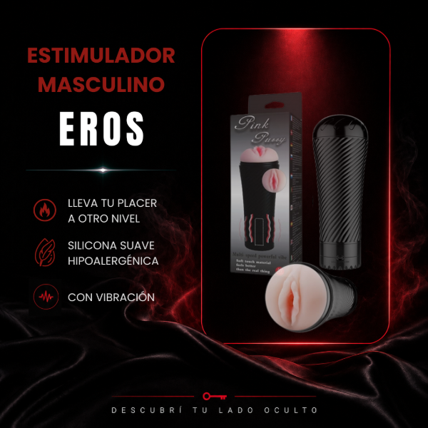 Producto - EROS - Estimulador realístico con vibro