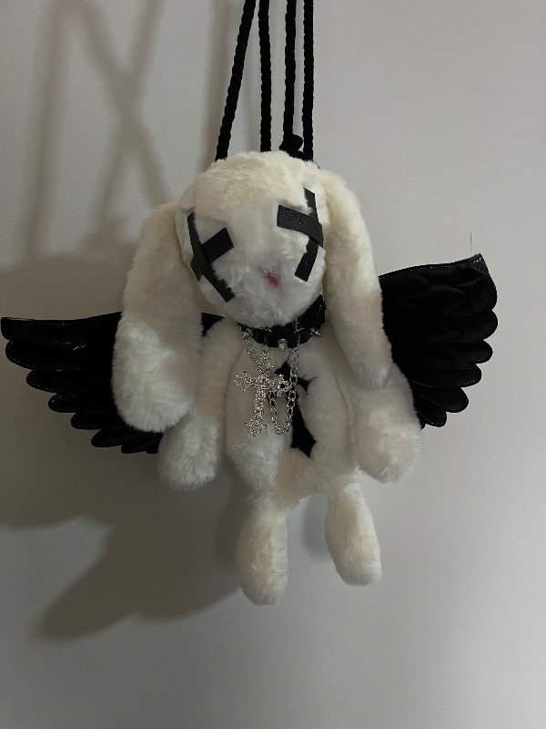 Producto - Mochila conejito blanco