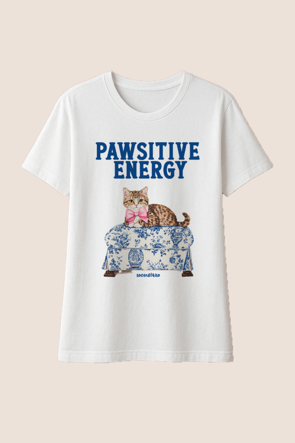 Producto - Remera Pawsitive energy