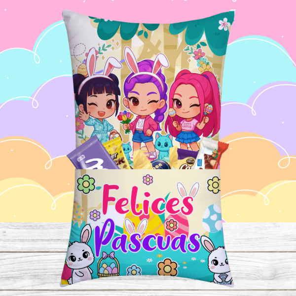 Producto - ALMOHADAS CON BOLSILLO PASCUAS GUERRERAS KPOP II