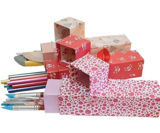 Producto - Curso de Cartonaje - Cartuchera/Estuche