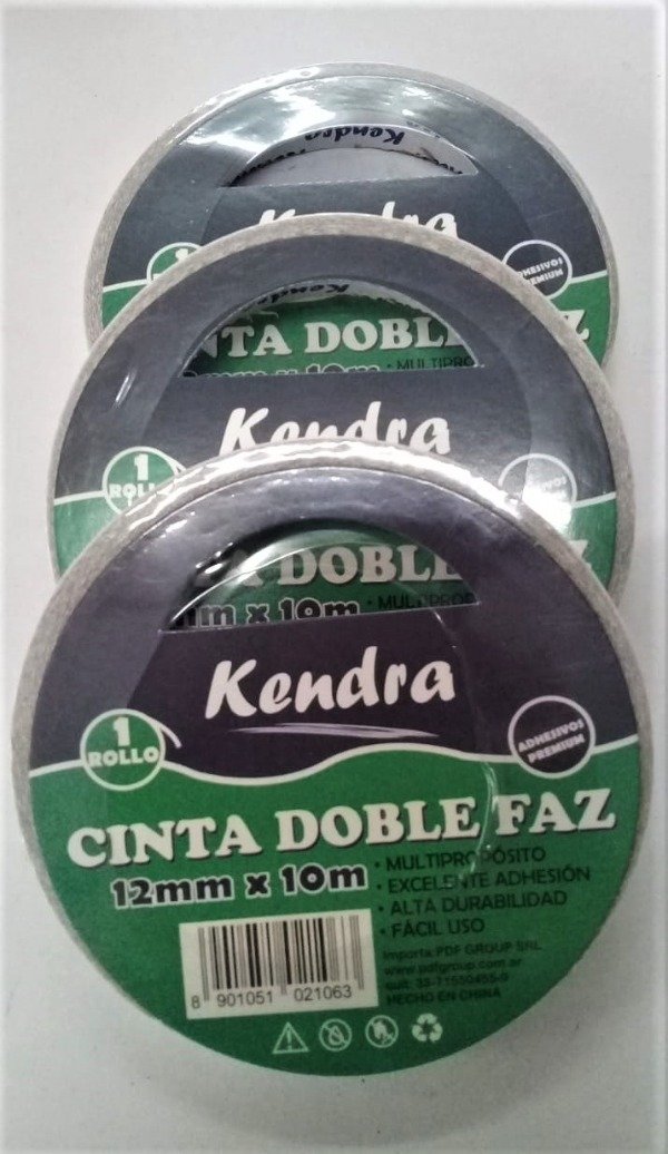 Producto - CINTA BIFAZ 12 MM x 10 M