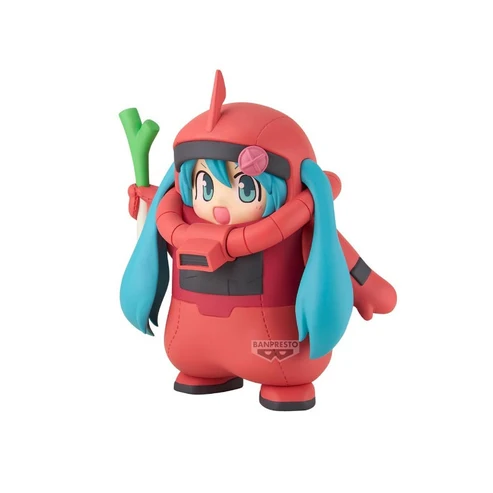 Producto - Figura Original  Miku Zaku de Char. - Vocaloid - Bandai - 15cm
