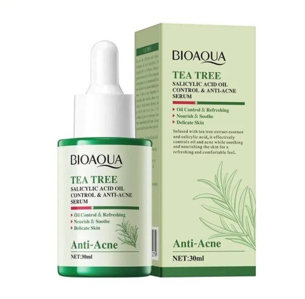 Producto - BIOAQUA SERUM DE TEA TREE Y ÁCIDO SALICÍLICO 30ML