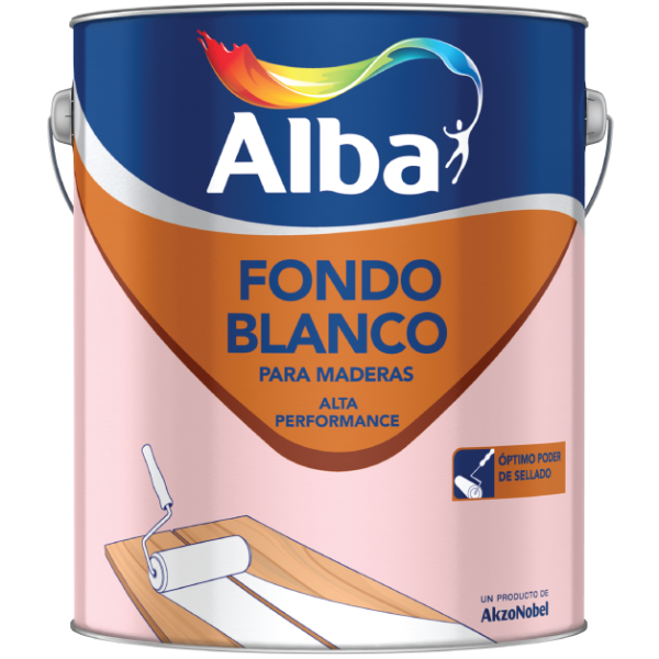 Producto - Alba Fondo blanco para madera