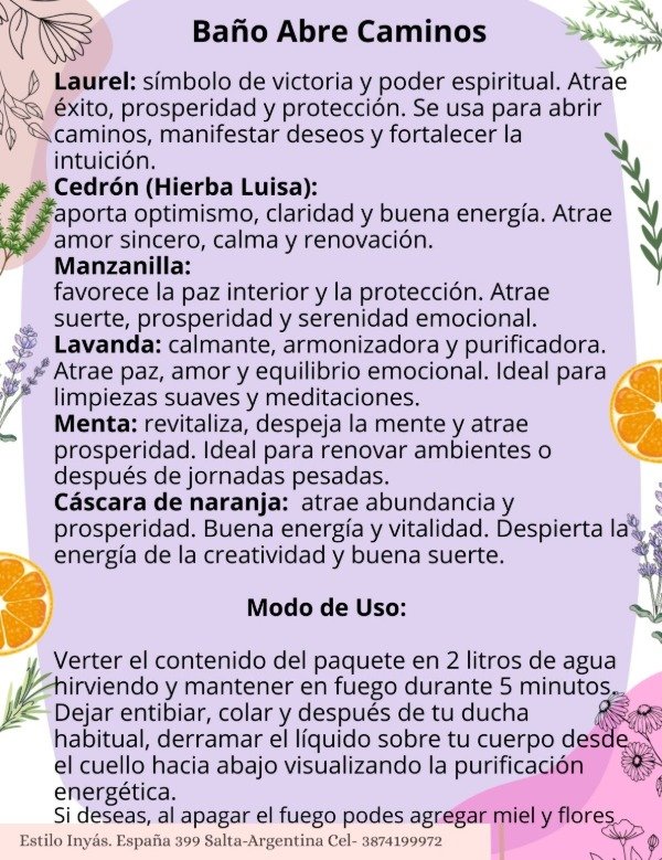 Producto - Mezcla de Hierbas Abre Caminos - 2