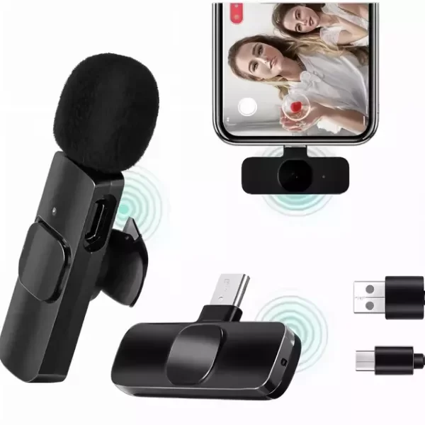 Producto - Micrófono Corbatero Inalámbrico Tipo C