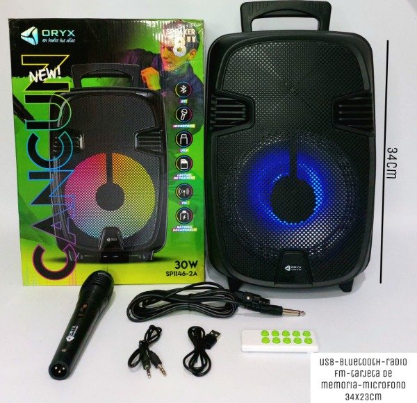 Producto - PARLANTE ORYX 8" CANCUN