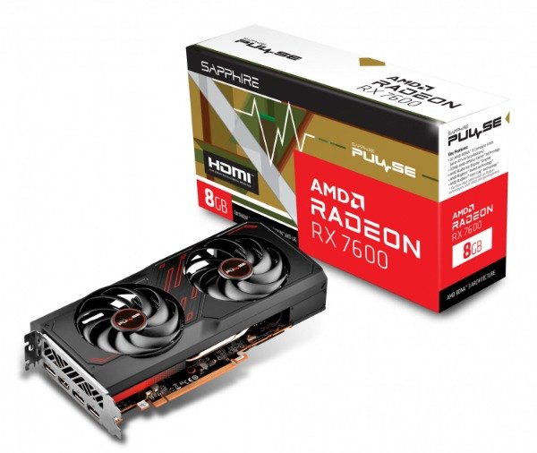 Producto - PLACA DE VIDEO SAPPHIRE PULSE RX 7600 OC 8GB