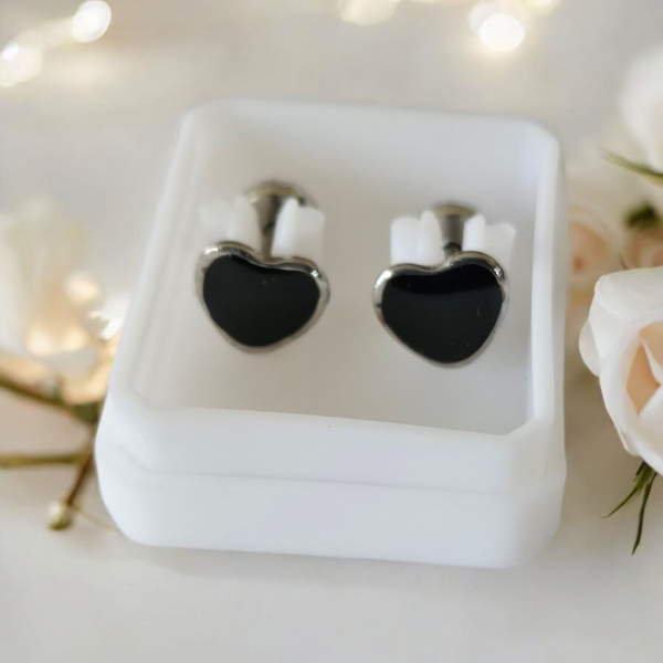 Producto - Abridor acero corazon negro