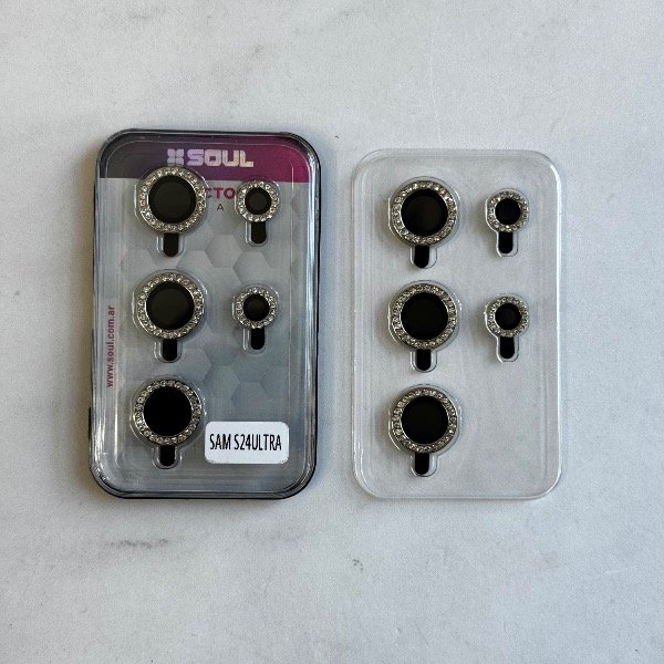 Producto - VIDRIO INDIVIDUAL CON STRASS S23 ULTRA - 24 ULTRA