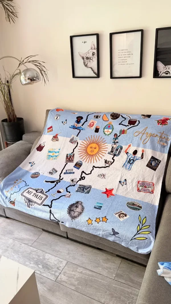 Producto - Manta polar soft Argentina