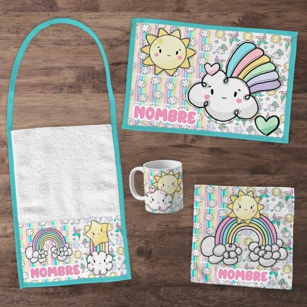 Producto - Combo SET + botella + lunchera