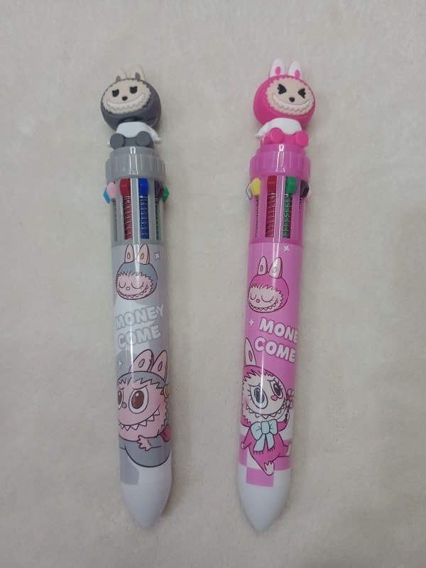 Producto - Lapicera 6 colores Labubu