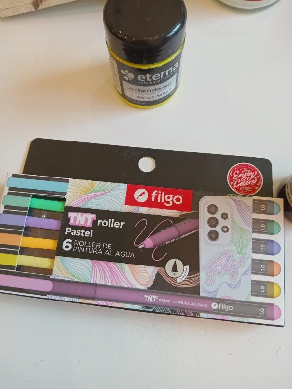 Producto - Roller pastel filgo x 6 unidades pintura al agua