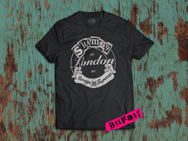 remera sham 69 est london