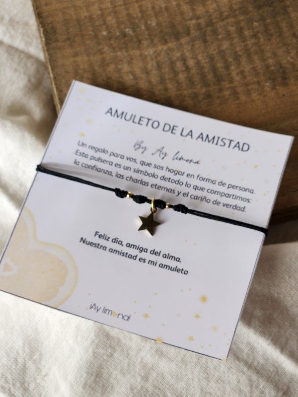Producto - Pulsera star black