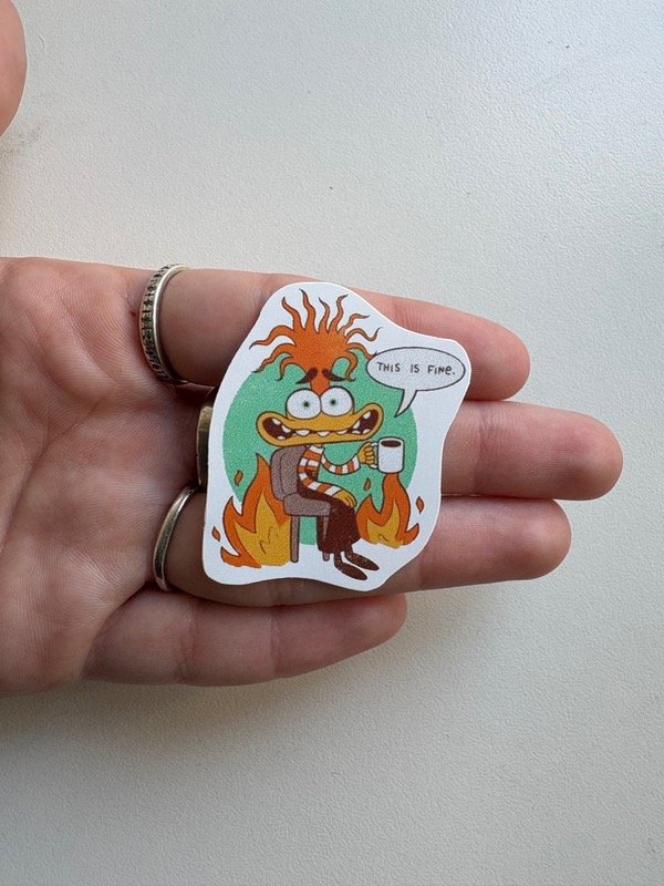 Producto - Sticker ansiedad