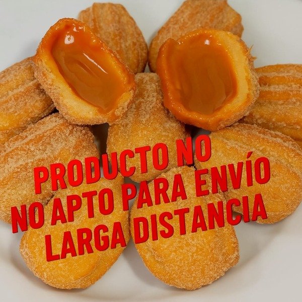 Producto - COMBO EMPRENDEDOR MINICHURROS CONGELADOS RELLENOS DE DULCE DE LECHE X 5 KG.