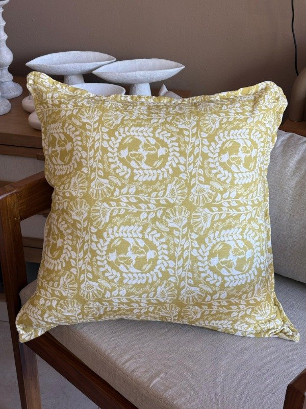Producto - ALMOHADON BOHO AMARILLO