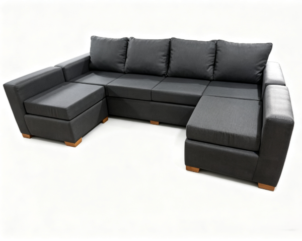 Producto - #38 Sofá Esquinero "NÁPOLES" 4 cuerpos + 2 Camastros