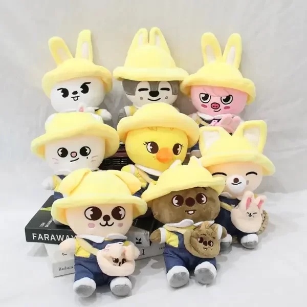 Producto - Peluche SKZOO Farmers - STRAY KIDS, 20cm (Por unidad) - 2