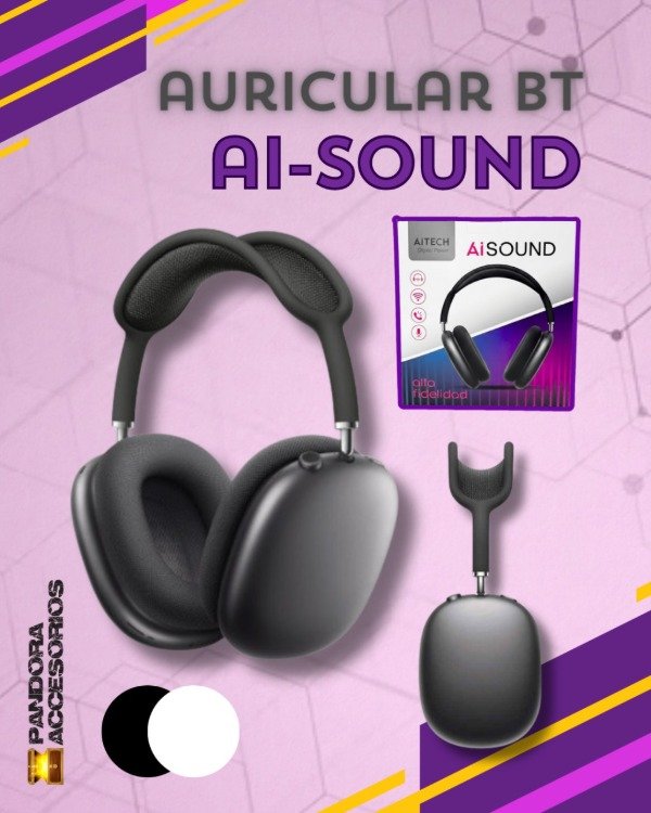 Producto - Auricular Vincha Bluetooth AI-Sound