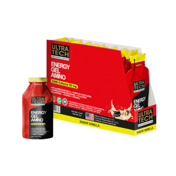 Producto - CAJA ENERGY GEL x12 - ULTRA TECH
