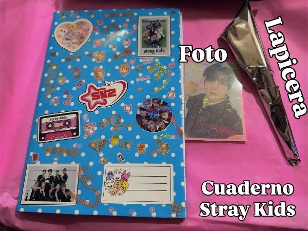 Producto - CUADERNOS KPOP CON SORPRESA