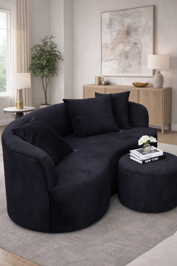 Producto - Sofa curve black