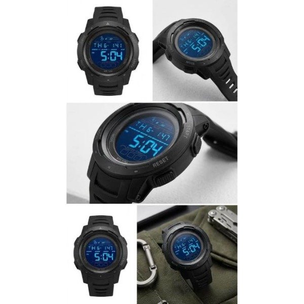 Producto - Reloj para hombre deportivo digital SMAEL negro sumergible - 2