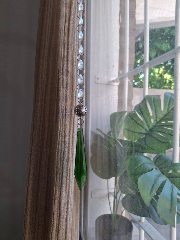 Producto - Atrapasol Péndulo verde