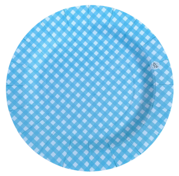 Producto - PLATO ESCOCES CELESTE X 8