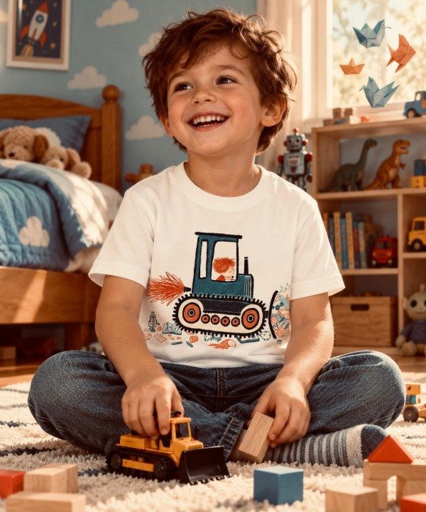 Producto - Remera infantil - PEQUEÑO CONSTRUCTOR - 0